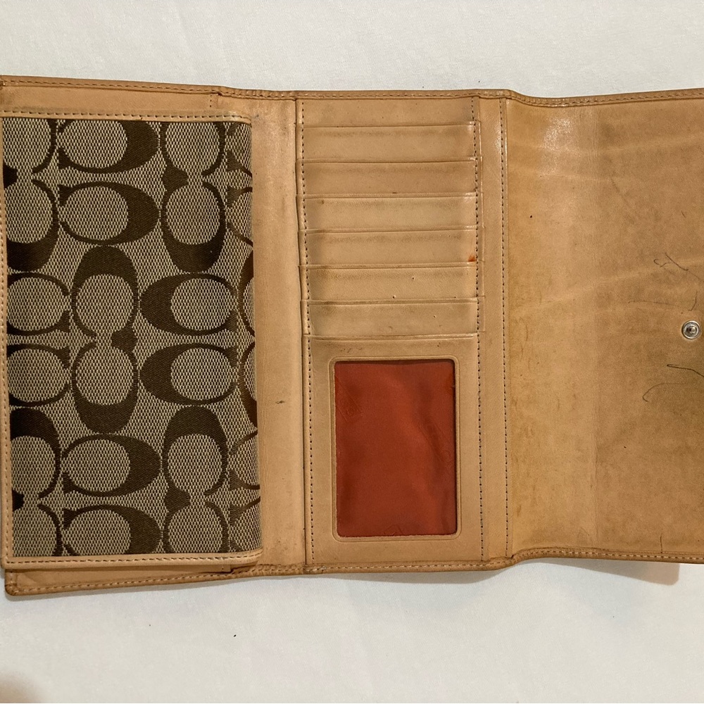 Coach Monogram Wallet / Checkbook - image 4
